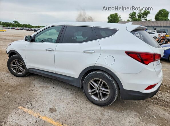 5NMZT3LB5HH024514 2017 HYUNDAI SANTA White Rear left