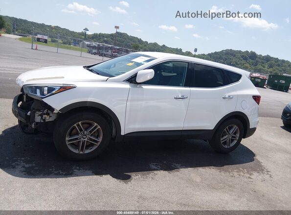 5NMZT3LB7JH083215 2018 HYUNDAI SANTA FE SPORT White 