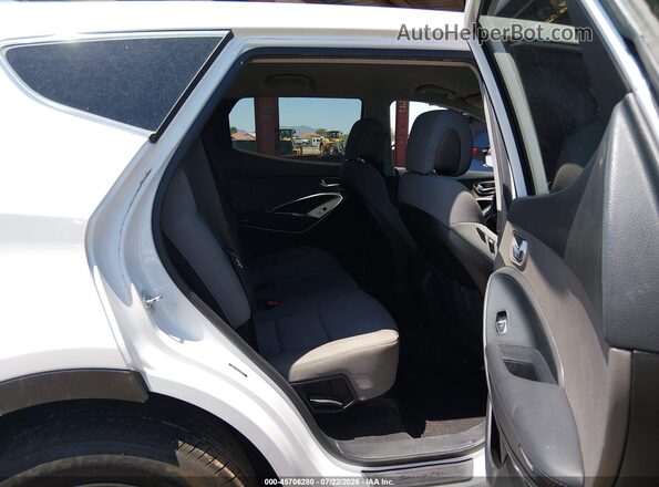5NMZT3LB8JH098970 2018 HYUNDAI SANTA FE SPORT White VIN კოდის სტიკერის ხედი