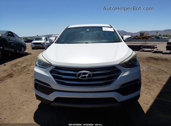 5NMZT3LB8JH098970 2018 HYUNDAI SANTA FE SPORT White წინა ხედი