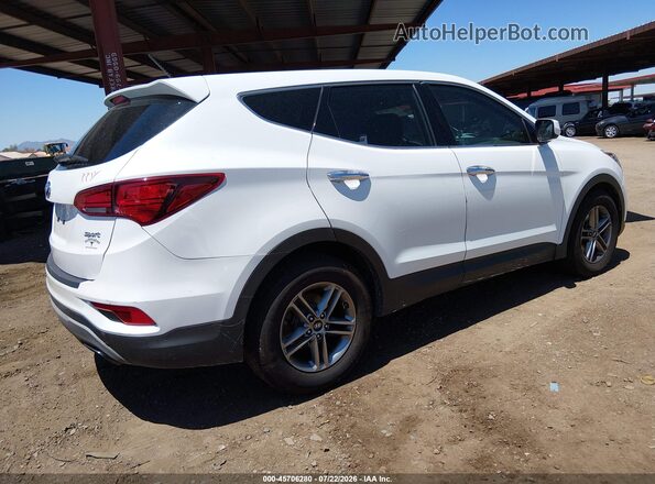 5NMZT3LB8JH098970 2018 HYUNDAI SANTA FE SPORT White უკანა მარჯვენა