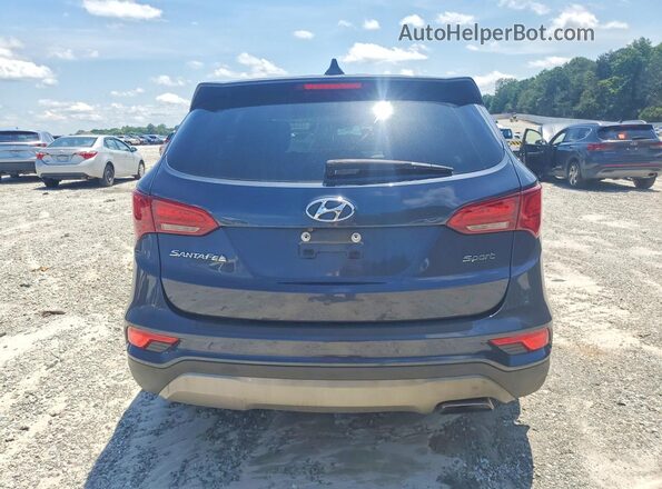 5NMZT3LB9HH041400 2017 HYUNDAI SANTA Gray Rear view