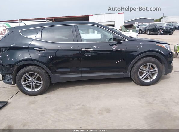 5NMZT3LB9JH062088 2018 HYUNDAI SANTA FE SPORT Black 360 interior view
