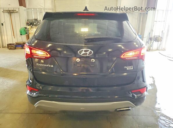 5NMZTDLB2HH023083 2017 HYUNDAI SANTA Charcoal Widok z tyłu