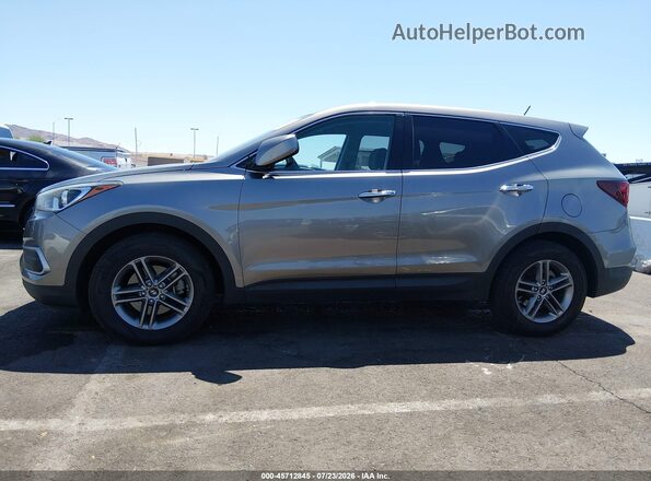 5NMZTDLB2JH089722 2018 HYUNDAI SANTA FE SPORT Gray Vista interior de 360 grados