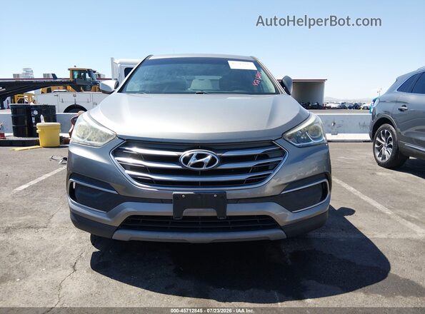 5NMZTDLB2JH089722 2018 HYUNDAI SANTA FE SPORT Gray Vista del cuadro de instrumentos