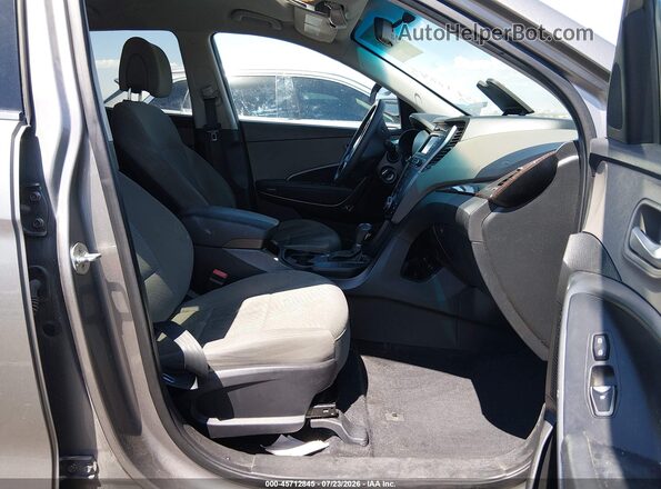 5NMZTDLB2JH089722 2018 HYUNDAI SANTA FE SPORT Gray Vista interior delantera