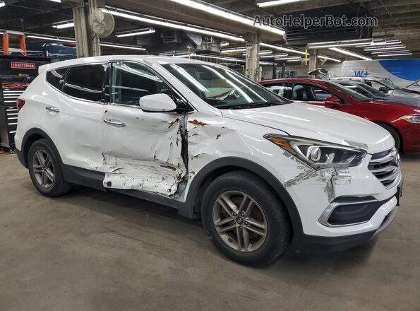 5NMZTDLB3JH094623 2018 HYUNDAI SANTA White 