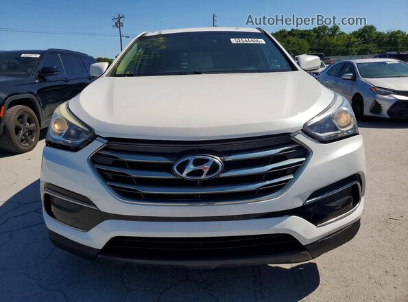 5NMZTDLB4HH004826 2017 HYUNDAI SANTA White Widok z przodu
