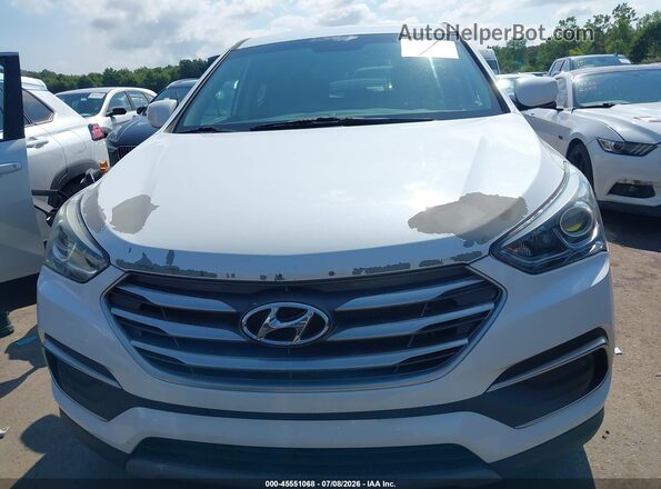 5NMZTDLB5JH095627 2018 HYUNDAI SANTA FE SPORT White Vista del cuadro de instrumentos