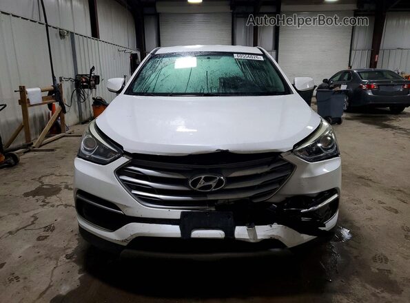 5NMZTDLB6HH017528 2017 HYUNDAI SANTA White Դիմացի տեսք