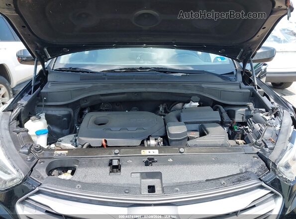 5NMZTDLB8HH043533 2017 HYUNDAI SANTA FE SPORT Black Widok z tyłu