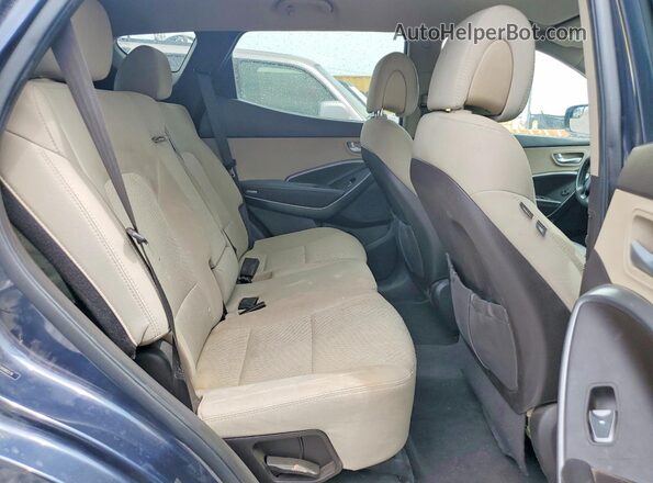 5NMZTDLB8JH080278 2018 HYUNDAI SANTA Blue Widok wnętrza z tyłu