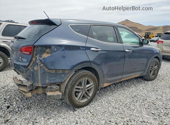 5NMZTDLB8JH080278 2018 HYUNDAI SANTA Blue Tył prawy