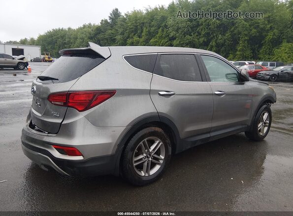 5NMZTDLB9HH023355 2017 HYUNDAI SANTA FE SPORT Gray Rear right