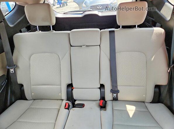 5NMZTDLB9JH069502 2018 HYUNDAI SANTA Blue უკანა სავარძლების ხედი