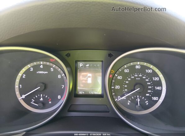 5NMZU3LB0HH007424 2017 HYUNDAI SANTA FE SPORT Black უკანა სავარძლების ხედი