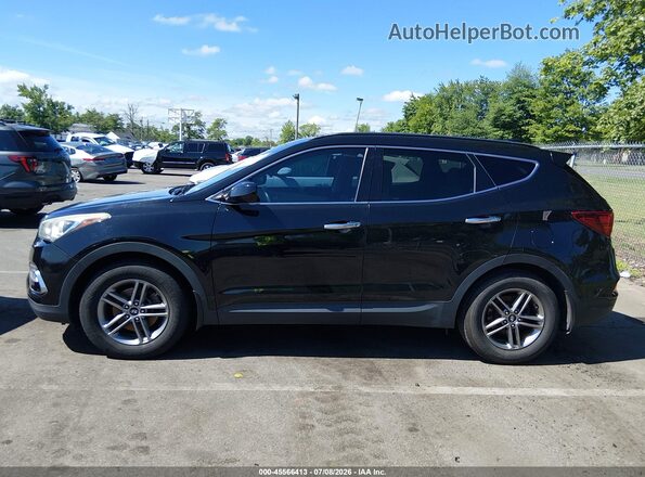 5NMZU3LB0HH007424 2017 HYUNDAI SANTA FE SPORT Black სალონის 360-გრადუსიანი ხედი