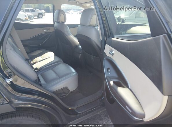 5NMZU3LB0HH019122 2017 HYUNDAI SANTA FE SPORT Black Widok naklejki z numerem VIN