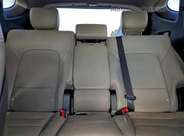 5NMZU3LB1HH045230 2017 HYUNDAI SANTA Black Vista de los asientos traseros