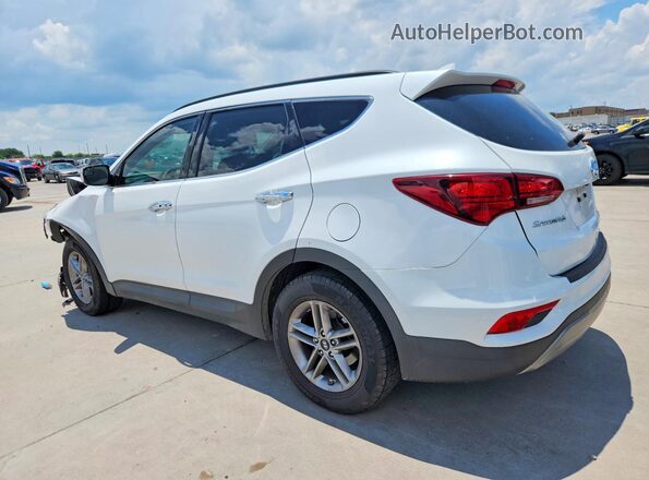 5NMZU3LB1HH048757 2017 HYUNDAI SANTA White Հետևի ձախ