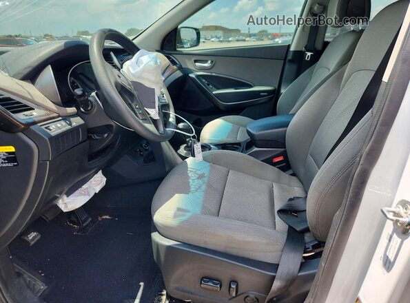 5NMZU3LB1HH048757 2017 HYUNDAI SANTA White Սալոնի դիմացի տեսք