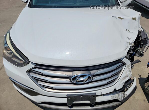 5NMZU3LB1HH048757 2017 HYUNDAI SANTA White Շարժիչի բաժամունքի տեսք