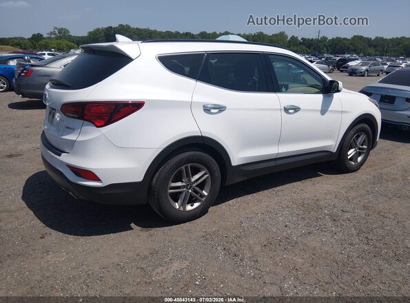 5NMZU3LB2HH013726 2017 HYUNDAI SANTA FE SPORT White უკანა მარჯვენა