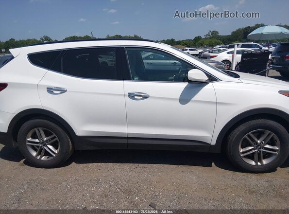 5NMZU3LB2HH013726 2017 HYUNDAI SANTA FE SPORT White უკანა სალონის ხედი