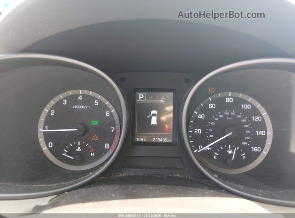 5NMZU3LB2HH013726 2017 HYUNDAI SANTA FE SPORT White უკანა სავარძლების ხედი