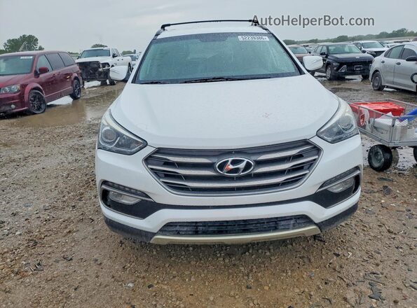 5NMZU3LB2JH057778 2018 HYUNDAI SANTA White Front view