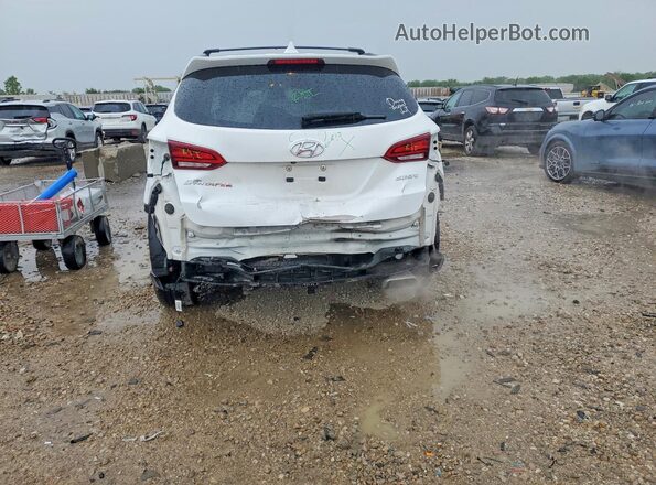 5NMZU3LB2JH057778 2018 HYUNDAI SANTA White Rear view