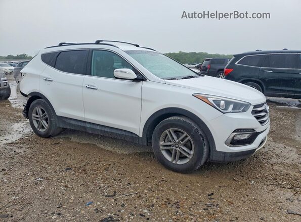 5NMZU3LB2JH057778 2018 HYUNDAI SANTA White Front right