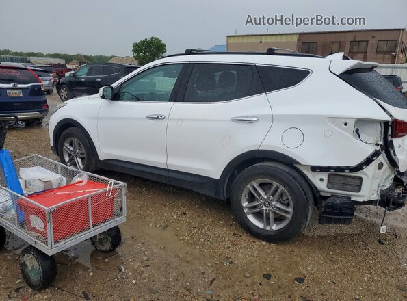 5NMZU3LB2JH057778 2018 HYUNDAI SANTA White Rear left