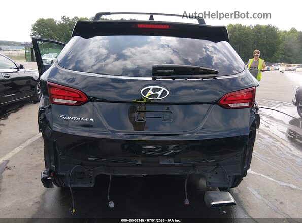 5NMZU3LB2JH062365 2018 HYUNDAI SANTA FE SPORT Black Вид спереду