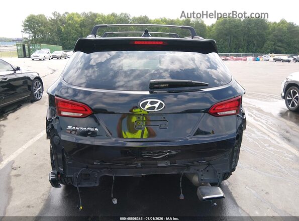 5NMZU3LB2JH062365 2018 HYUNDAI SANTA FE SPORT Black 