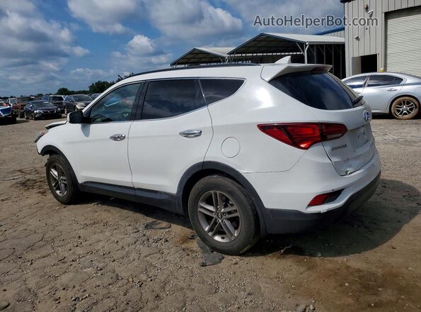 5NMZU3LB2JH096404 2018 HYUNDAI SANTA White Задня ліва чверть