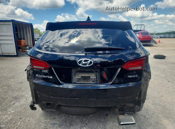 5NMZU3LB3HH017252 2017 HYUNDAI SANTA Черный Вид сзади