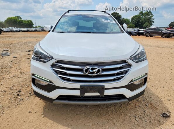 5NMZU3LB3JH100797 2018 HYUNDAI SANTA Белый Вид спереди