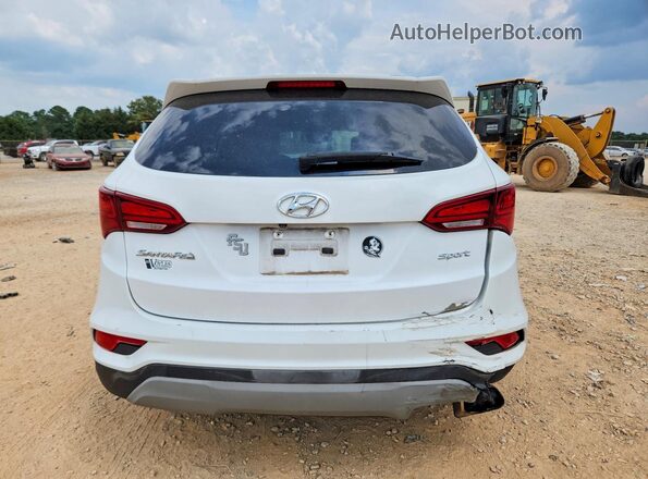 5NMZU3LB3JH100797 2018 HYUNDAI SANTA Белый Вид сзади