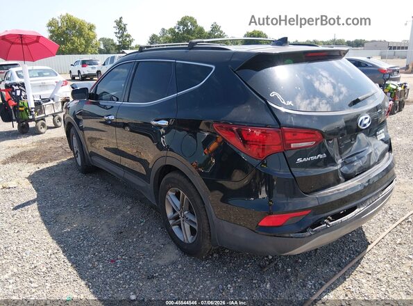 5NMZU3LB4HH040426 2017 HYUNDAI SANTA FE SPORT Черный Задняя левая четверть