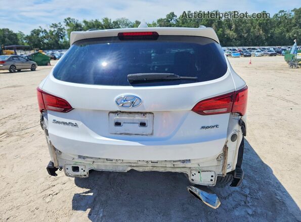 5NMZU3LB4JH069544 2018 HYUNDAI SANTA White Vista trasera