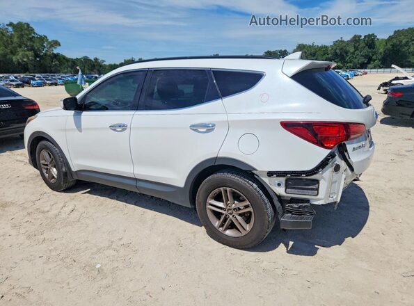 5NMZU3LB4JH069544 2018 HYUNDAI SANTA White Trasero izquierdo