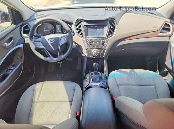 5NMZU3LB4JH069544 2018 HYUNDAI SANTA White Vista del salpicadero