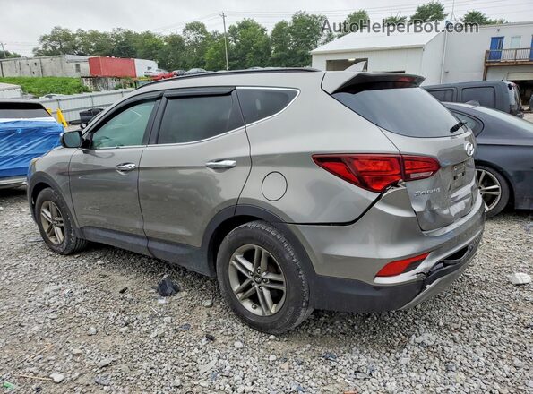 5NMZU3LB5HH008360 2017 HYUNDAI SANTA Gray Trasero izquierdo