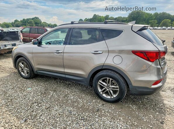 5NMZU3LB6HH002924 2017 HYUNDAI SANTA Beige Trasero izquierdo