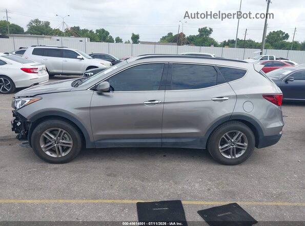 5NMZU3LB6HH012398 2017 HYUNDAI SANTA FE SPORT Gray 