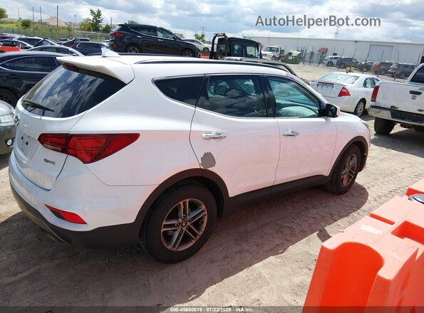 5NMZU3LB6HH028200 2017 HYUNDAI SANTA FE SPORT Белый Вид задней части салона