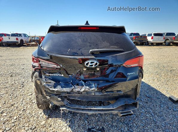 5NMZU3LB6HH049614 2017 HYUNDAI SANTA Black Հետևի տեսք