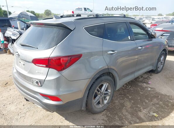 5NMZU3LB7JH058425 2018 HYUNDAI SANTA FE SPORT Gray Задня права чверть